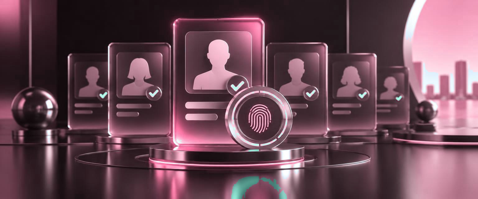 Verified exchange profiles with biometric identity confirmation